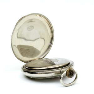 DOXA. Reloj Suizo erótico de bolsillo. AUTOMATÓN. Lepine y Remontoir. Gran Tamaño. Suiza, ca. 1906