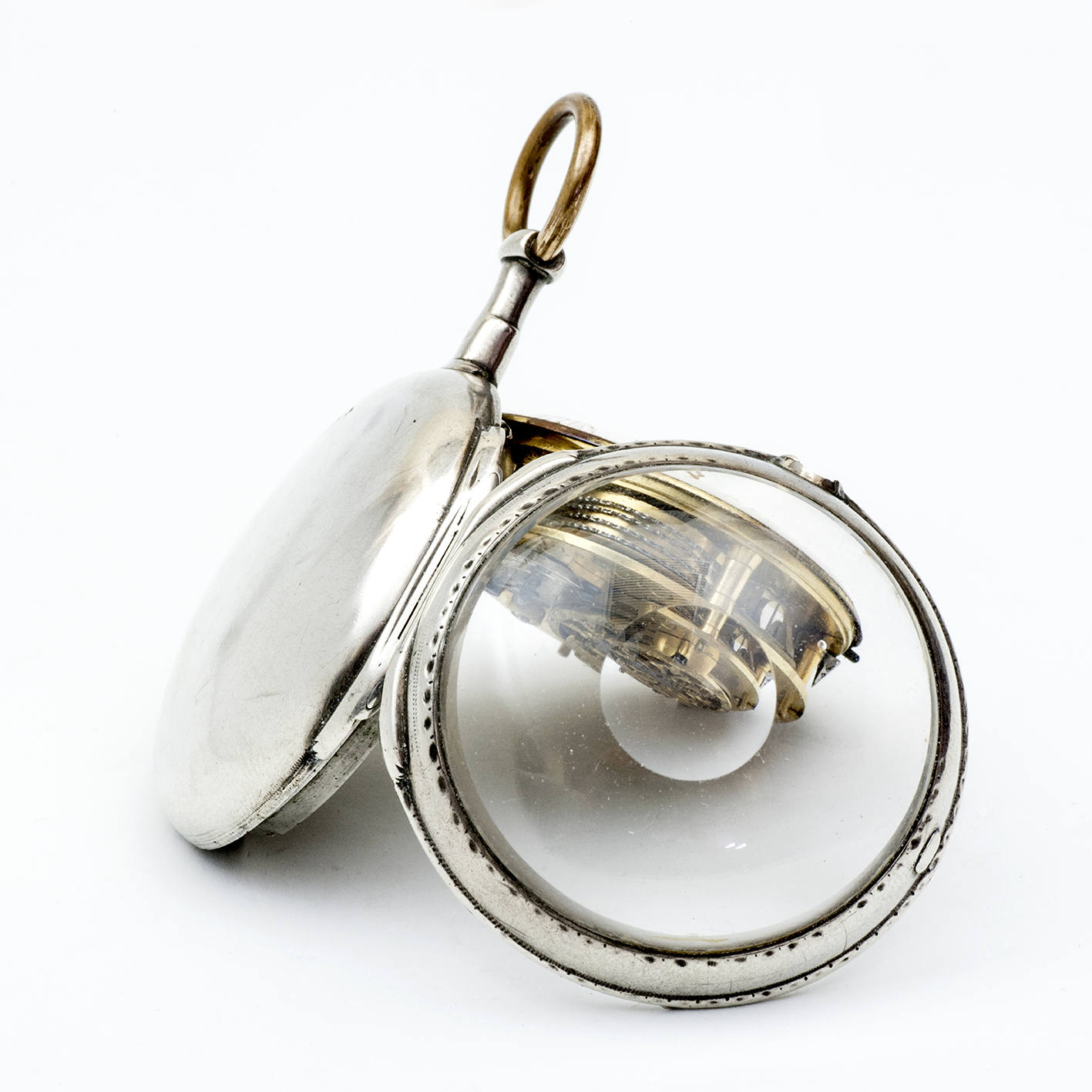 LIEBOLD (A Darmstadt). Reloj alemásn de bolsillo lepine, Verge Fusee (Catalino). Plata. Alemania, ca. 1850. LIEBOLD (A Darmstadt). Reloj alemásn de bolsillo lepine, Verge Fusee (Catalino). Plata. Alemania, ca. 1850.