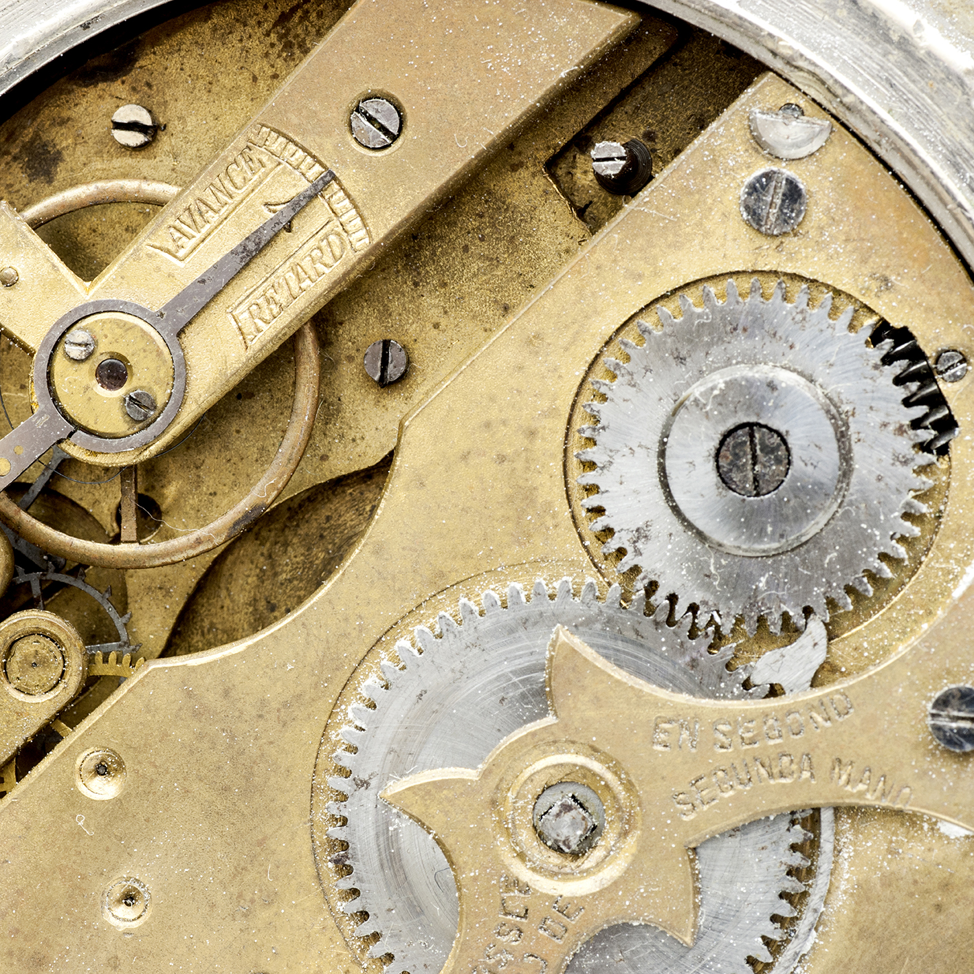 Reloj erótico de bolsillo. AUTOMATÓN. Lepine y Remontoir. Gran Tamaño. Suiza, ca. 1880 Reloj erótico de bolsillo. AUTOMATÓN. Lepine y Remontoir. Gran Tamaño. Suiza, ca. 1880