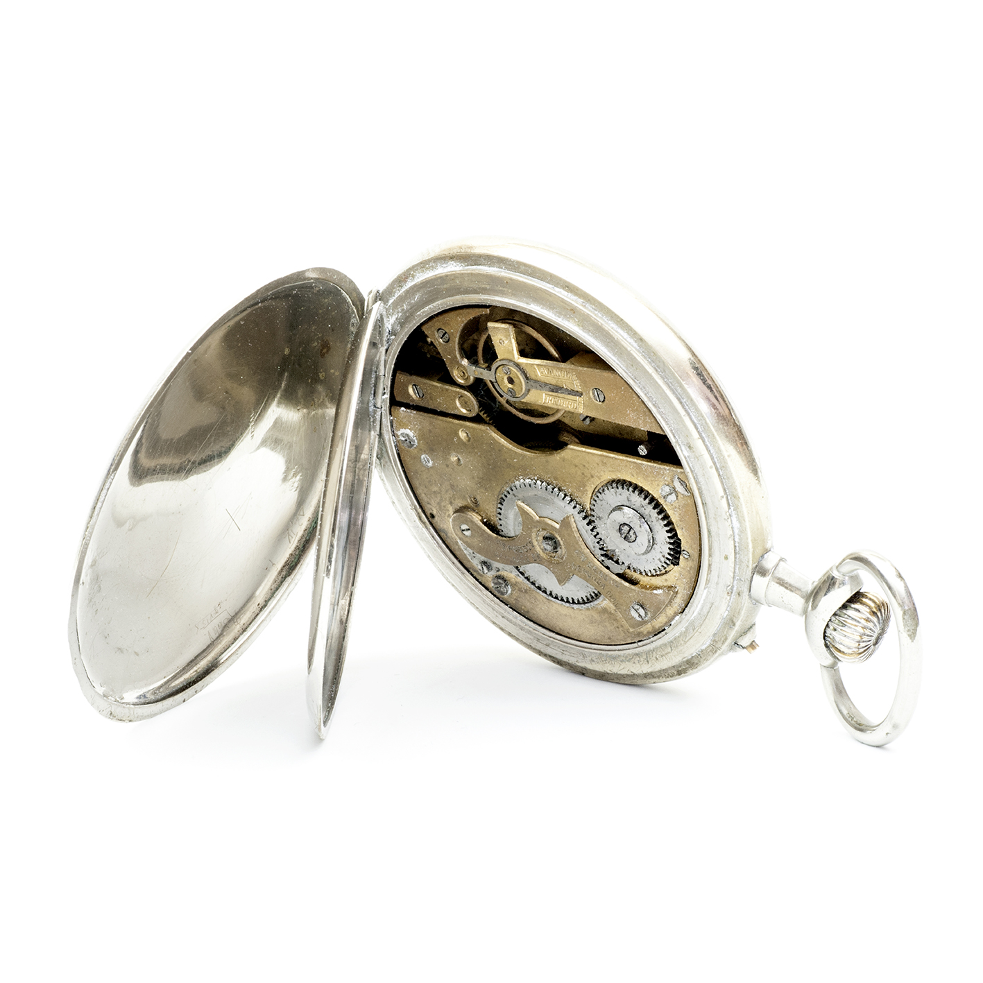 Reloj erótico de bolsillo. AUTOMATÓN. Lepine y Remontoir. Gran Tamaño. Suiza, ca. 1880 Reloj erótico de bolsillo. AUTOMATÓN. Lepine y Remontoir. Gran Tamaño. Suiza, ca. 1880