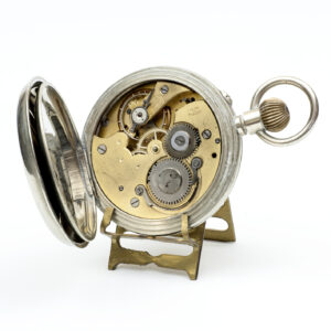Reloj Francés erótico de bolsillo. AUTOMATÓN. Lepine y Remontoir. Gran Tamaño. Francia, ca. 1900