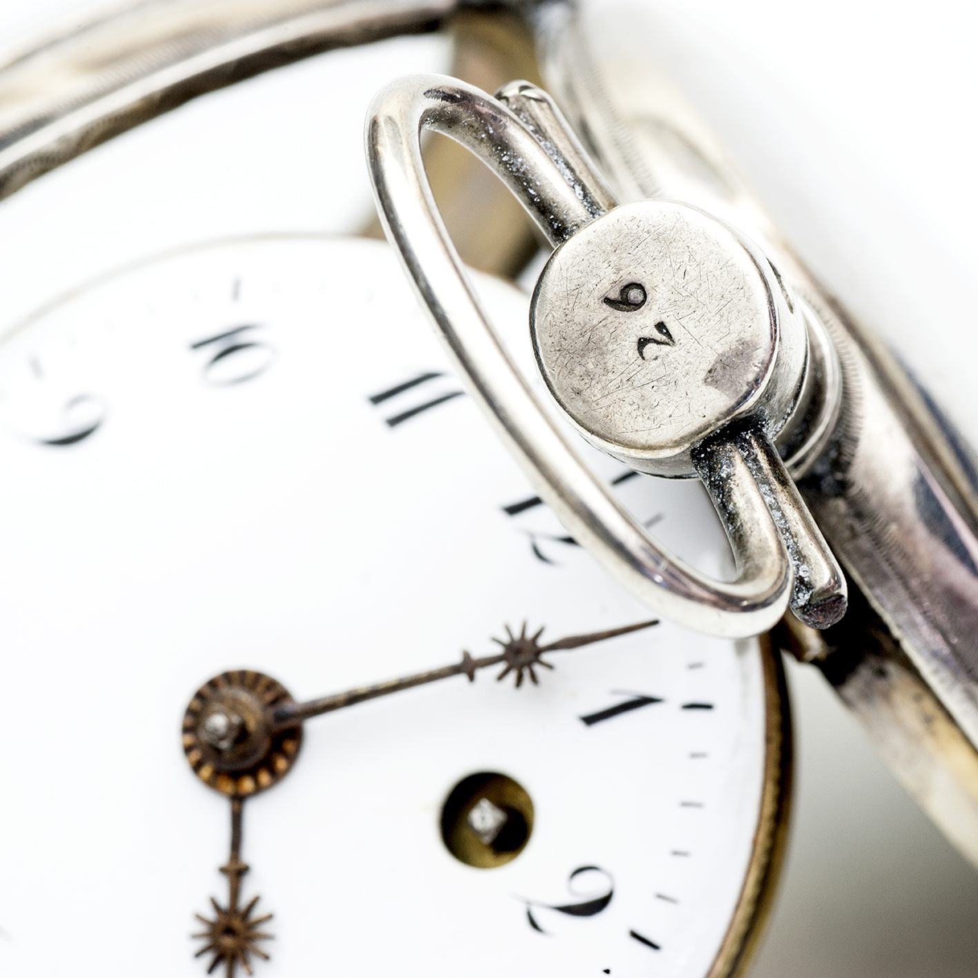 Reloj Inglés de bolsillo lepine, Verge Fusee (catalino). Plata. Inglaterra, ca. 1790. Reloj Inglés de bolsillo lepine, Verge Fusee (catalino). Plata. Inglaterra, ca. 1790.