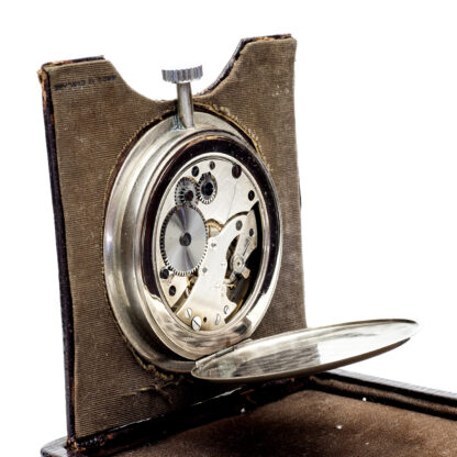 Swiss pocket-desktop watch, erotic and automaton, lepine and remontoir. Switzerland, ca. 1900