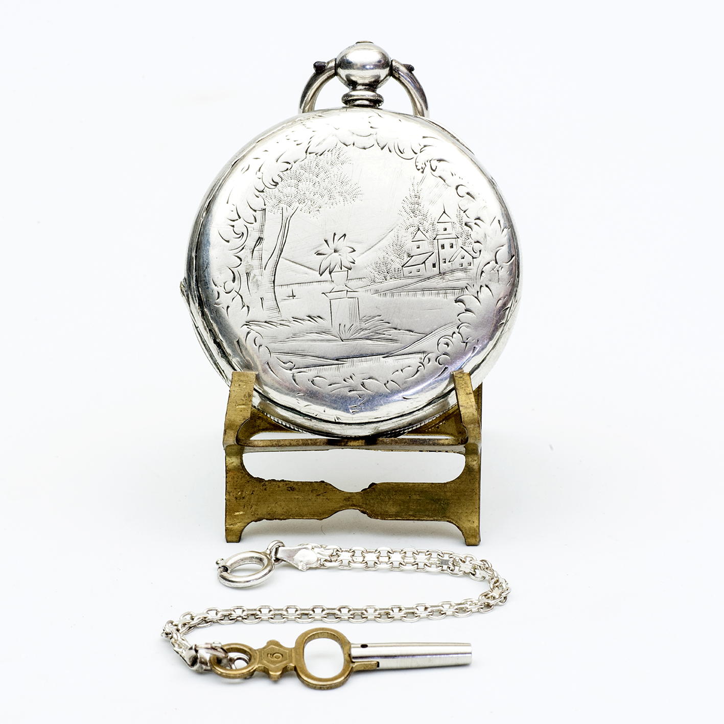 TOBIAS. Reloj suizo de bolsillo, saboneta. Plata. Suiza, ca. 1890. TOBIAS. Reloj suizo de bolsillo, saboneta. Plata. Suiza, ca. 1890.
