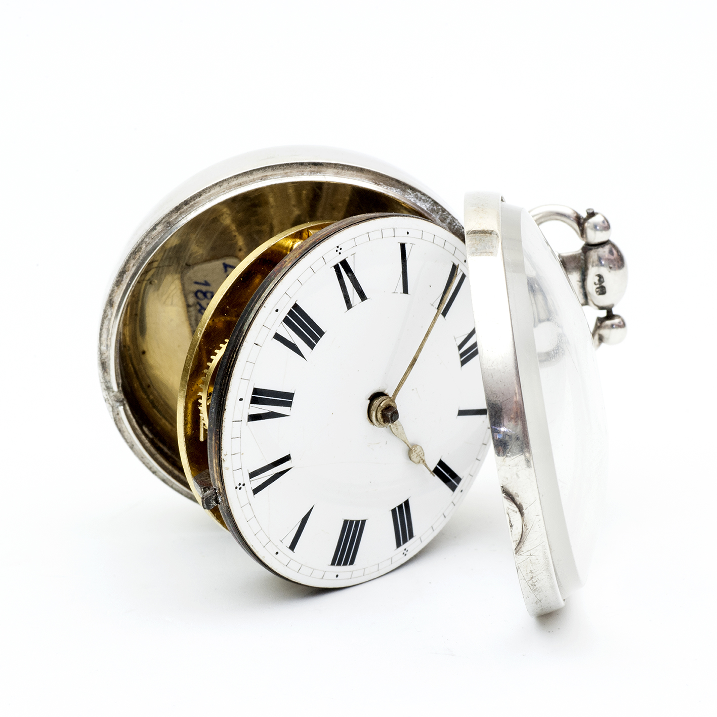 TOMLIN (London). Reloj de bolsillo lepine, Verge Fusee (Catalino). Plata. Londres, año 1826. TOMLIN (London). Reloj de bolsillo lepine, Verge Fusee (Catalino). Plata. Londres, año 1826.