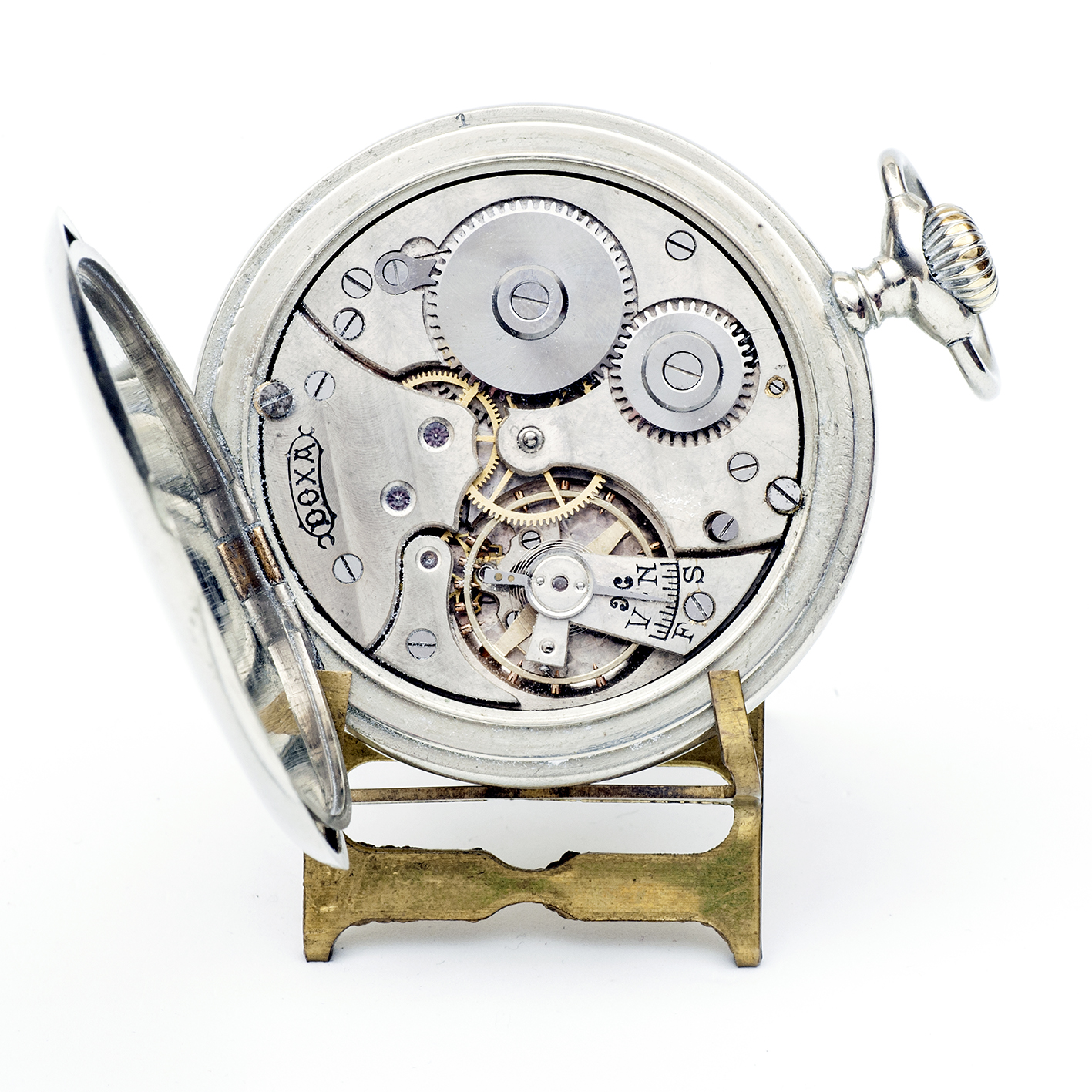 DOXA. Reloj de bolsillo, lepine y remontoir. Automatón. Ca. 1906. DOXA. Reloj de bolsillo, lepine y remontoir. Automatón. Ca. 1906.