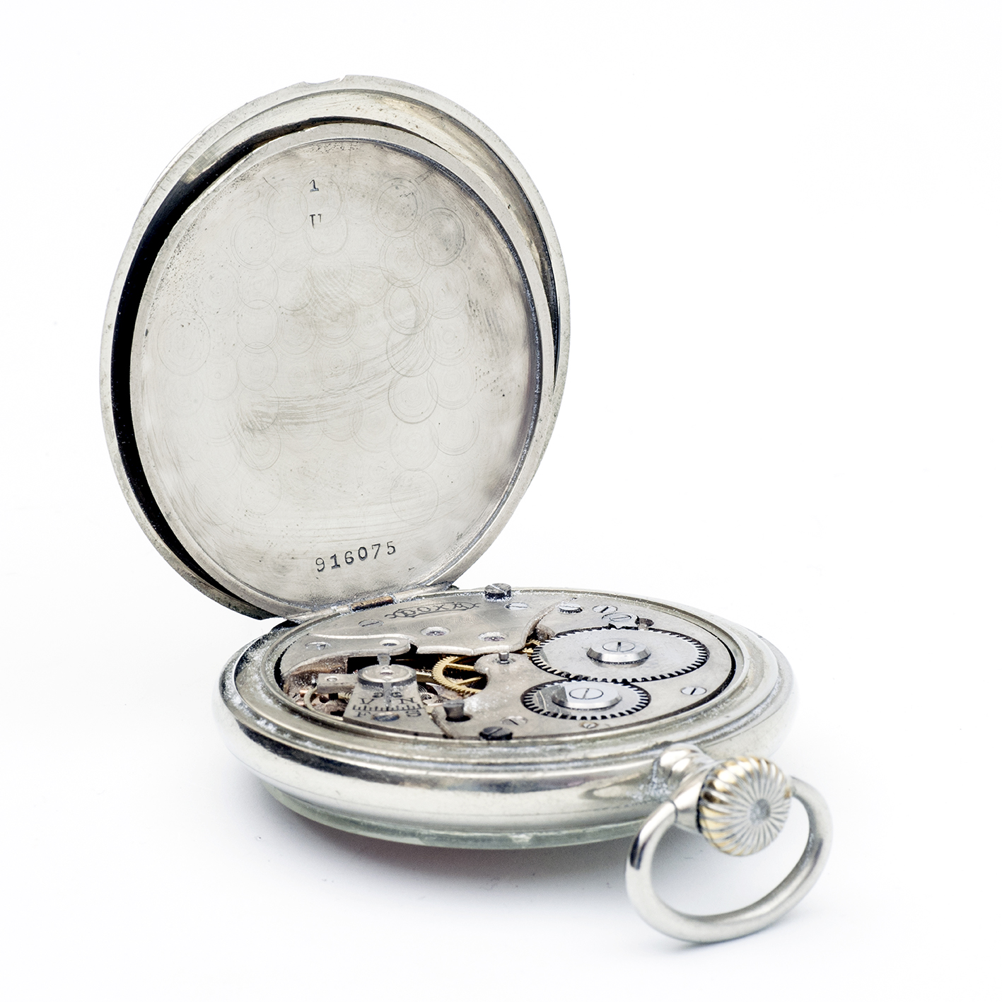 DOXA. Reloj de bolsillo, lepine y remontoir. Automatón. Ca. 1906. DOXA. Reloj de bolsillo, lepine y remontoir. Automatón. Ca. 1906.
