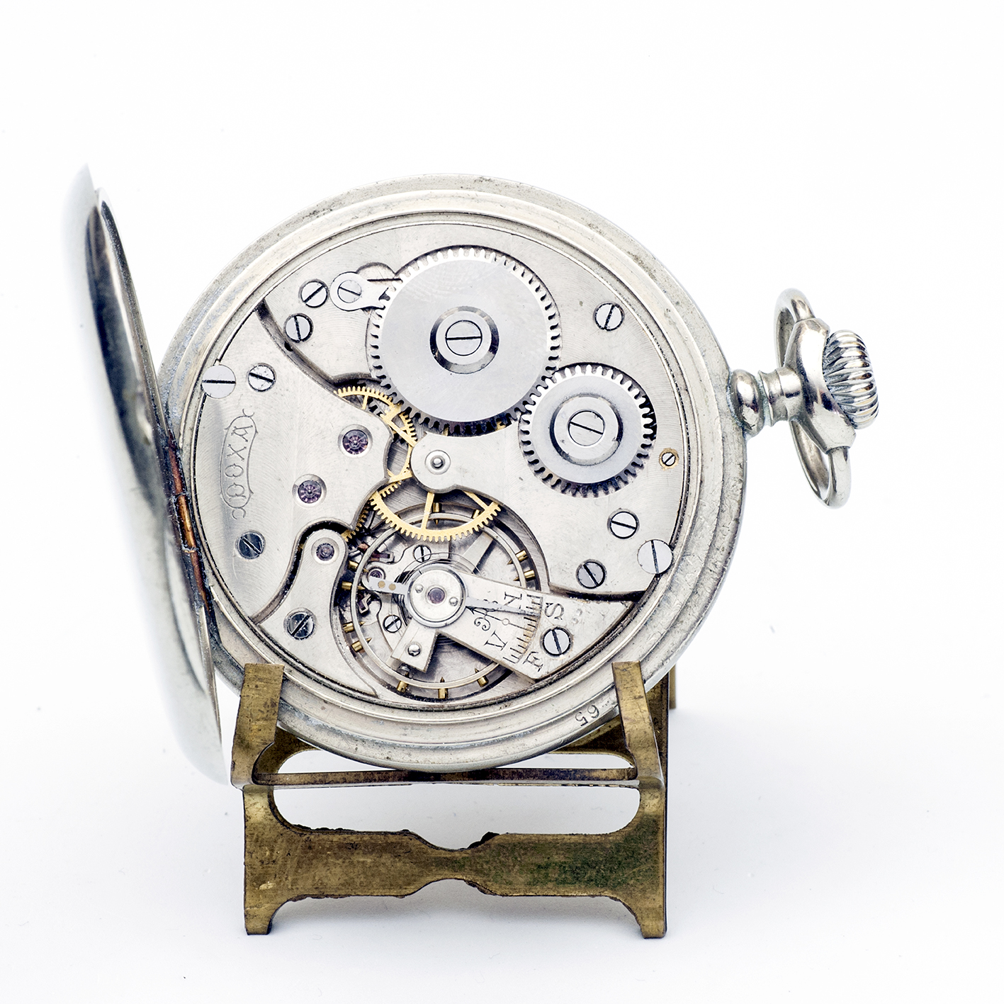 DOXA. Reloj de bolsillo, lepine y remontoir. Automatón. Ca. 1906. DOXA. Reloj de bolsillo, lepine y remontoir. Automatón. Ca. 1906.