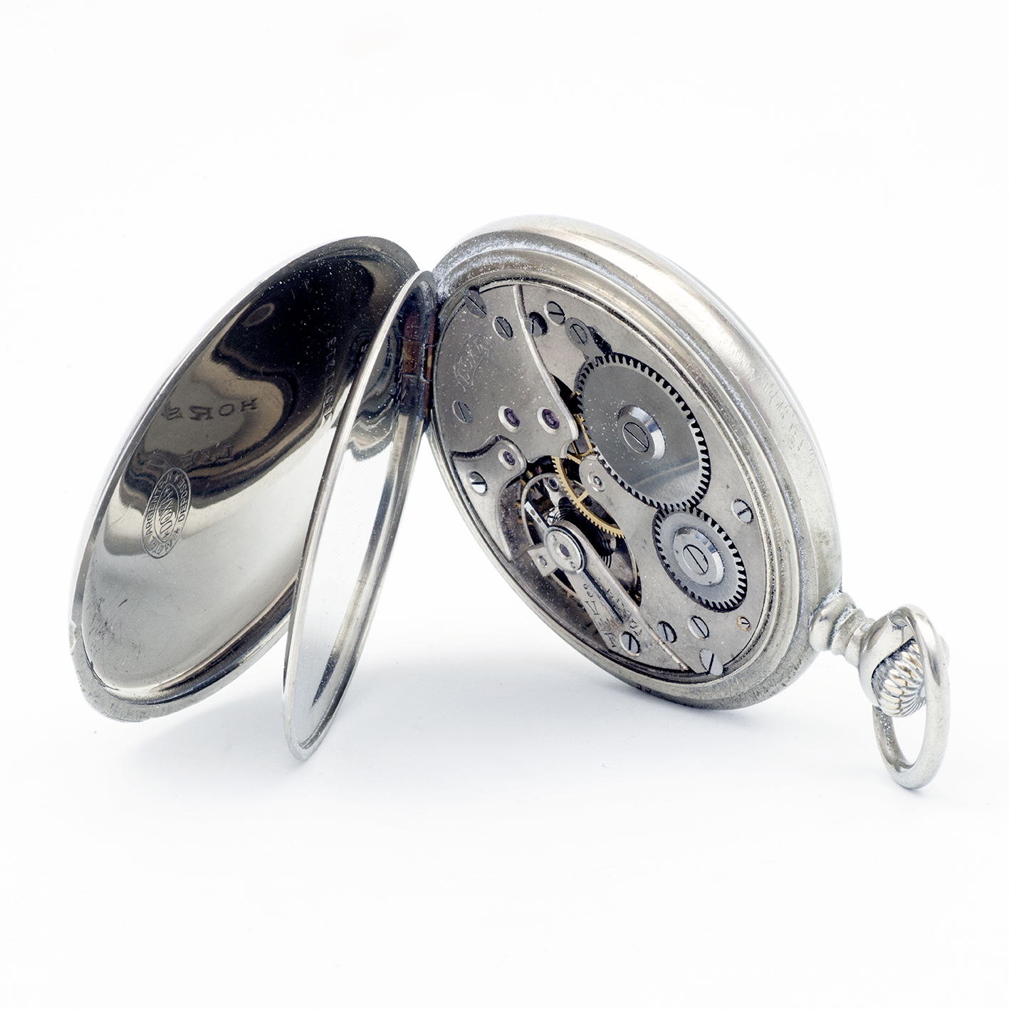 DOXA. Reloj de bolsillo, lepine y remontoir. Automatón. Ca. 1906. DOXA. Reloj de bolsillo, lepine y remontoir. Automatón. Ca. 1906.