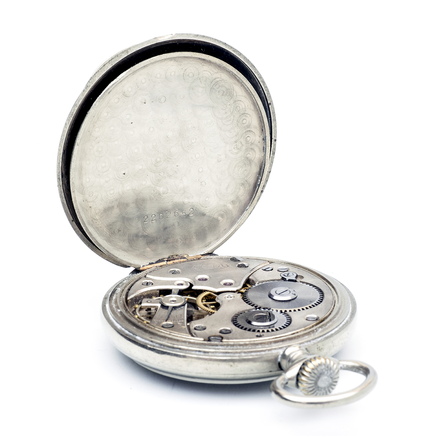DOXA. Reloj de bolsillo, lepine y remontoir. Automatón. Ca. 1925. DOXA. Reloj de bolsillo, lepine y remontoir. Automatón. Ca. 1925.