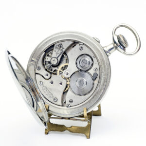 DOXA. Reloj Suizo erótico de bolsillo. AUTOMATÓN. Lepine y Remontoir. Gran Tamaño. Suiza, ca. 1906