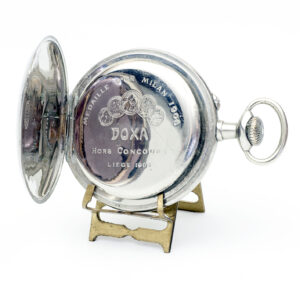 DOXA. Reloj Suizo erótico de bolsillo. AUTOMATÓN. Lepine y Remontoir. Gran Tamaño. Suiza, ca. 1906