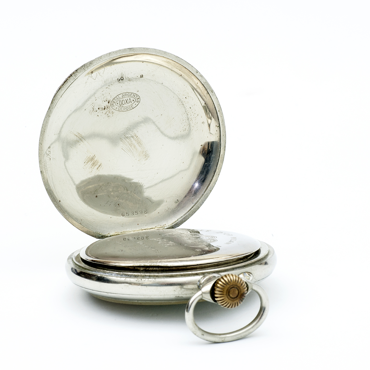 DOXA. Reloj Suizo erótico de bolsillo. AUTOMATÓN. Lepine y Remontoir. Gran Tamaño. Suiza, ca. 1906 DOXA. Reloj Suizo erótico de bolsillo. AUTOMATÓN. Lepine y Remontoir. Gran Tamaño. Suiza, ca. 1906