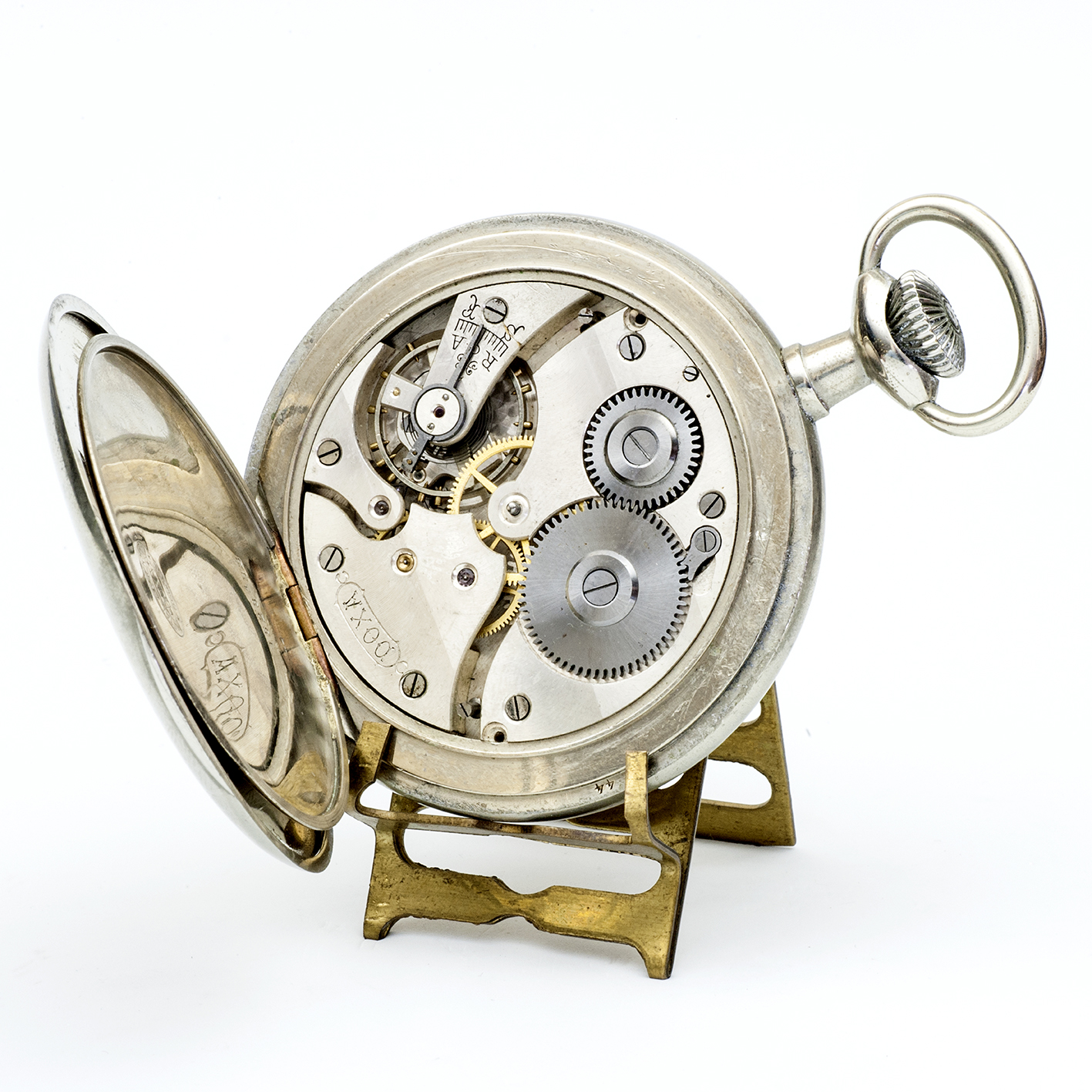 DOXA. Reloj Suizo erótico de bolsillo. AUTOMATÓN. Lepine y Remontoir. Gran Tamaño. Suiza, ca. 1906 DOXA. Reloj Suizo erótico de bolsillo. AUTOMATÓN. Lepine y Remontoir. Gran Tamaño. Suiza, ca. 1906