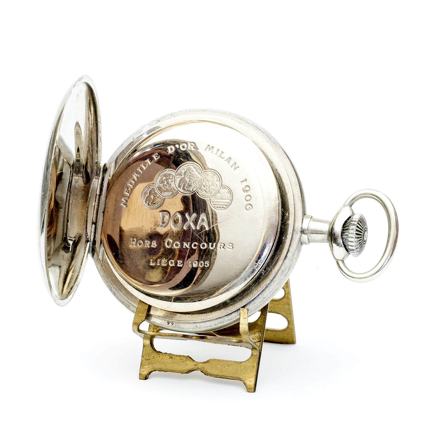 DOXA. Reloj Suizo erótico de bolsillo. AUTOMATÓN. Lepine y Remontoir. Gran Tamaño. Suiza, ca. 1906 DOXA. Reloj Suizo erótico de bolsillo. AUTOMATÓN. Lepine y Remontoir. Gran Tamaño. Suiza, ca. 1906