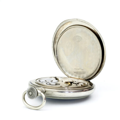 DOXA. Swiss erotic pocket watch. AUTOMATON. Lepine and Remontoir. Big size. Switzerland, ca. 1906