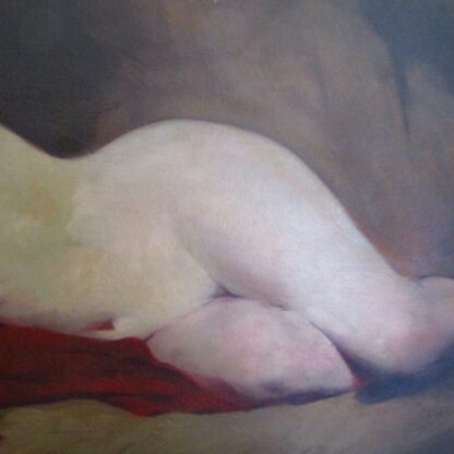 MARCEL BERGÉS (1898-1975). Óleo sobre lienzo. "Desnudo femenino".