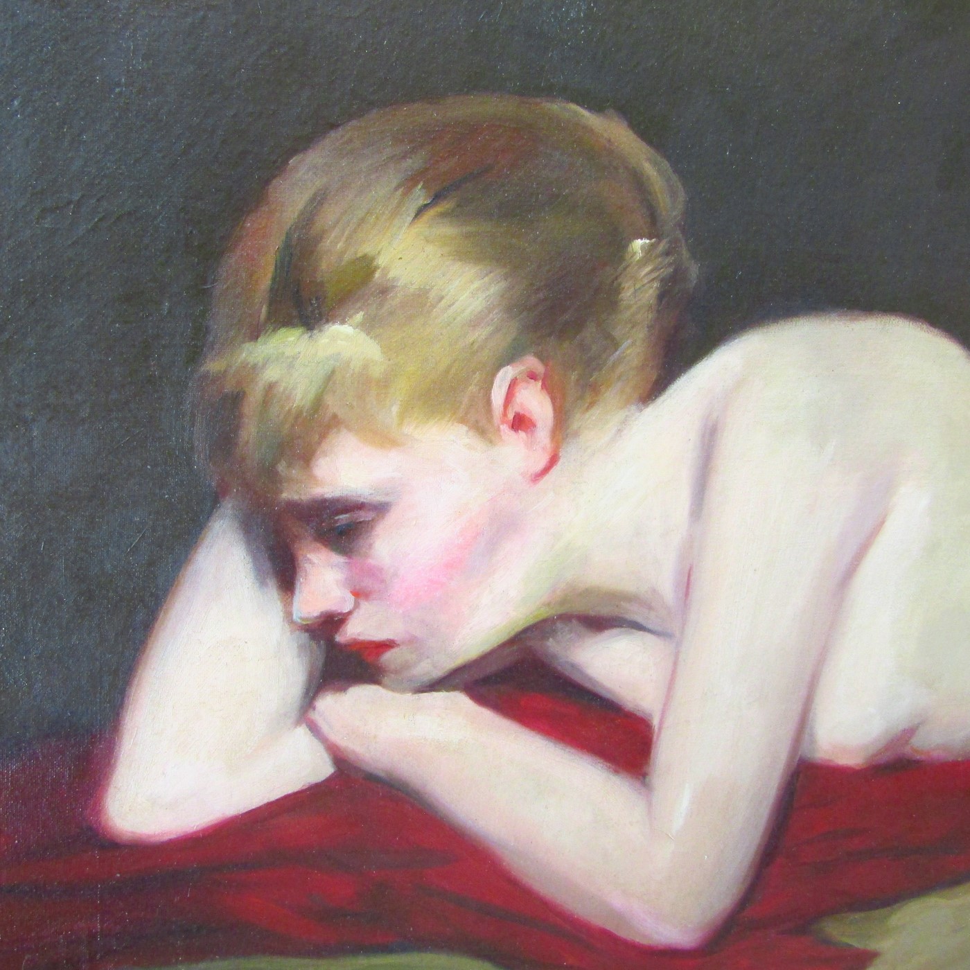 MARCEL BERGÉS (1898-1975). Óleo sobre lienzo. "Desnudo femenino". MARCEL BERGÉS (1898-1975). Óleo sobre lienzo. "Desnudo femenino".