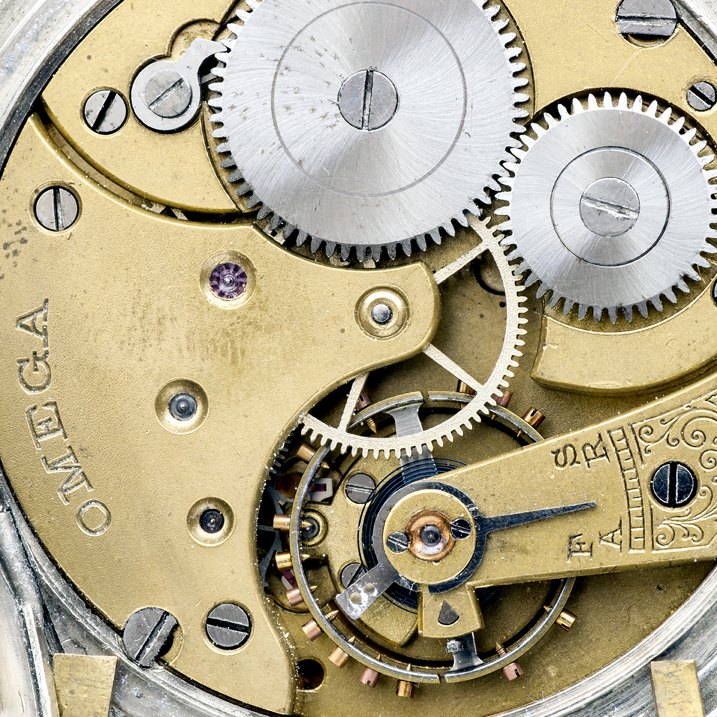 OMEGA. Reloj Erótico de Bolsillo. AUTOMATÓN. Lepine y Remontoir. Suiza, 1914. OMEGA. Reloj Erótico de Bolsillo. AUTOMATÓN. Lepine y Remontoir. Suiza, 1914.