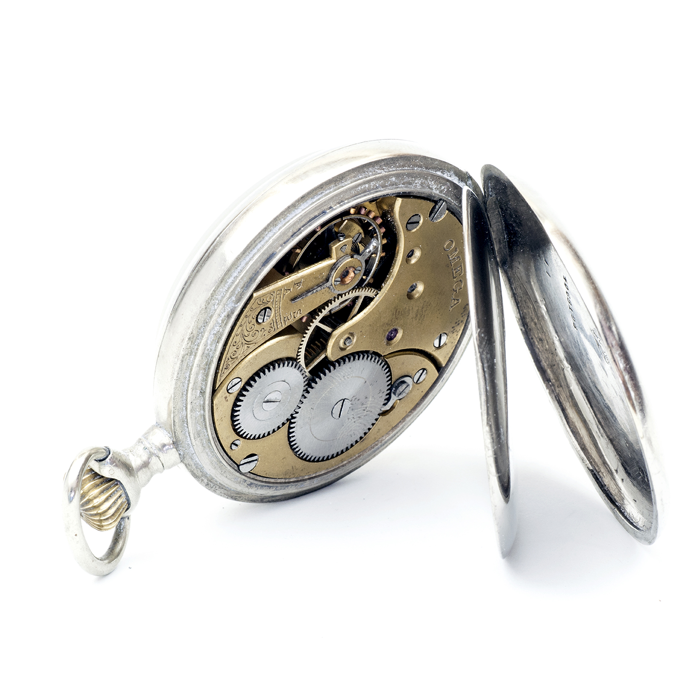 OMEGA. Reloj Erótico de Bolsillo. AUTOMATÓN. Lepine y Remontoir. Suiza, 1914. OMEGA. Reloj Erótico de Bolsillo. AUTOMATÓN. Lepine y Remontoir. Suiza, 1914.