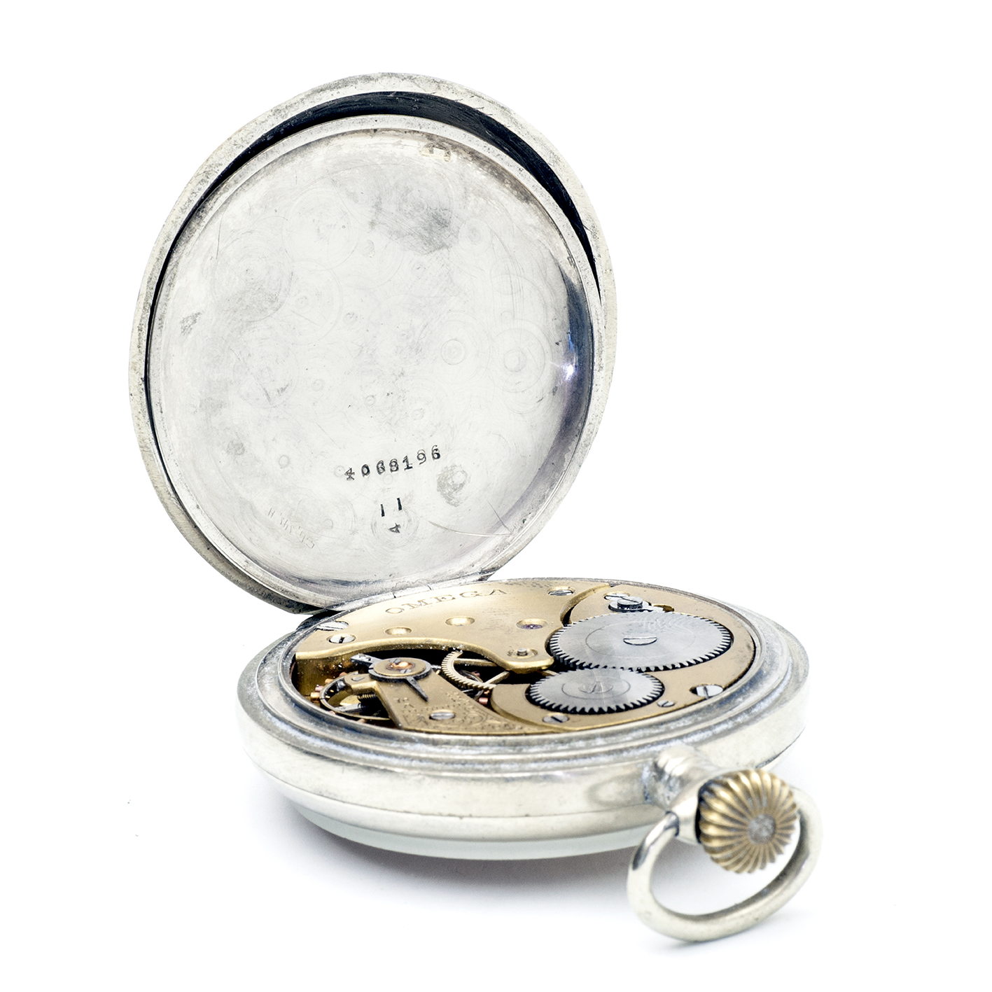 OMEGA. Reloj Erótico de Bolsillo. AUTOMATÓN. Lepine y Remontoir. Suiza, 1914. OMEGA. Reloj Erótico de Bolsillo. AUTOMATÓN. Lepine y Remontoir. Suiza, 1914.