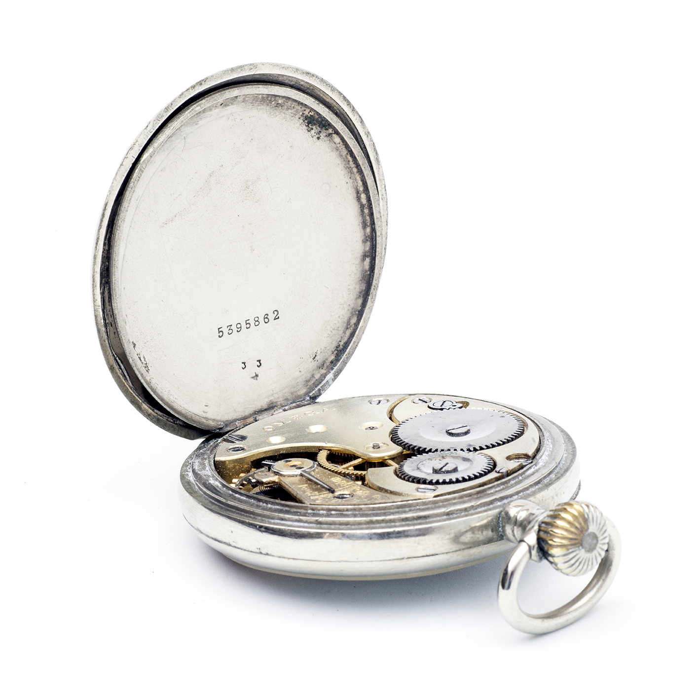 OMEGA. Reloj Erótico de Bolsillo. AUTOMATÓN. Lepine y Remontoir. Suiza, 1918. OMEGA. Reloj Erótico de Bolsillo. AUTOMATÓN. Lepine y Remontoir. Suiza, 1918.
