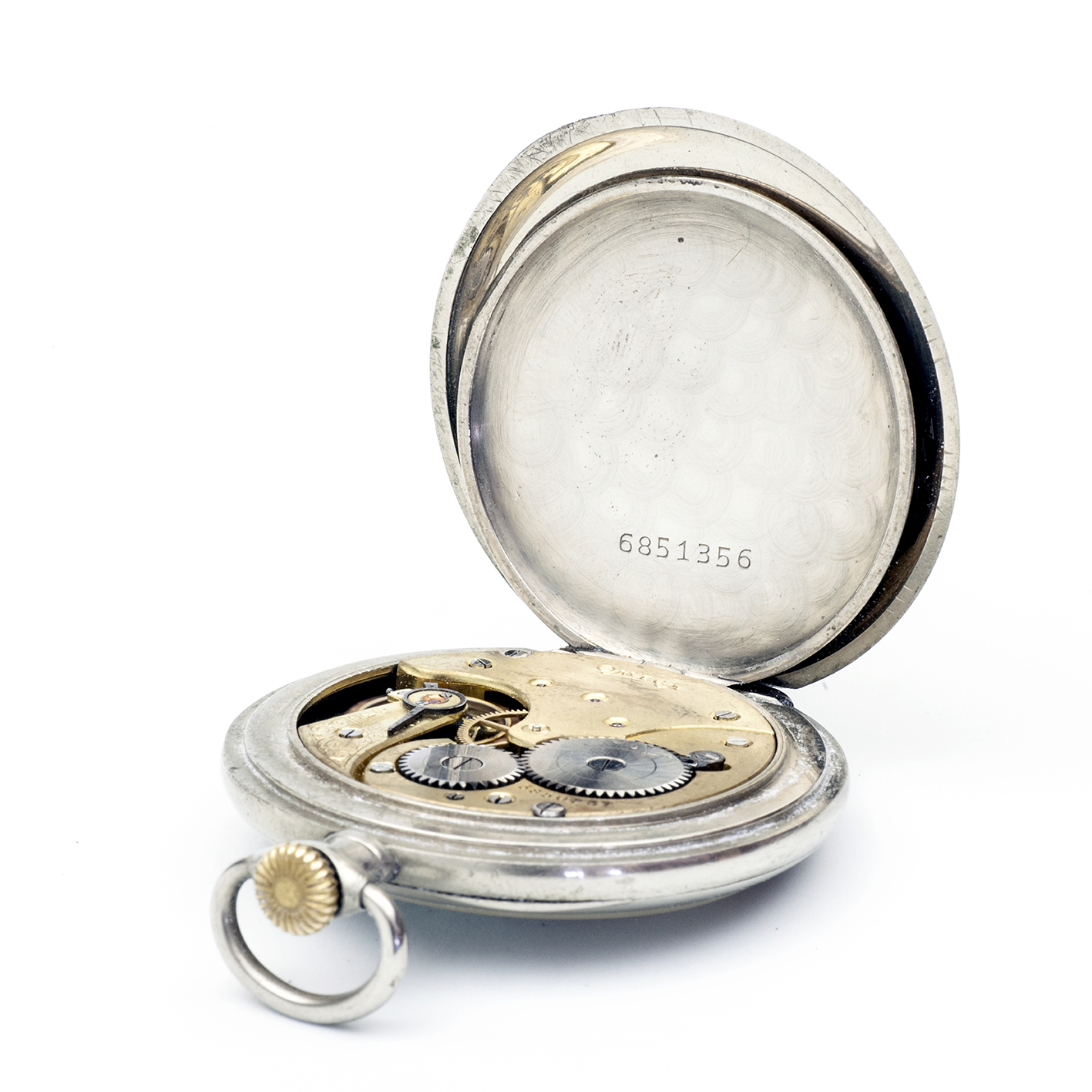 OMEGA. Reloj Erótico de Bolsillo. AUTOMATÓN. Lepine y Remontoir. Suiza, 1921. OMEGA. Reloj Erótico de Bolsillo. AUTOMATÓN. Lepine y Remontoir. Suiza, 1921.
