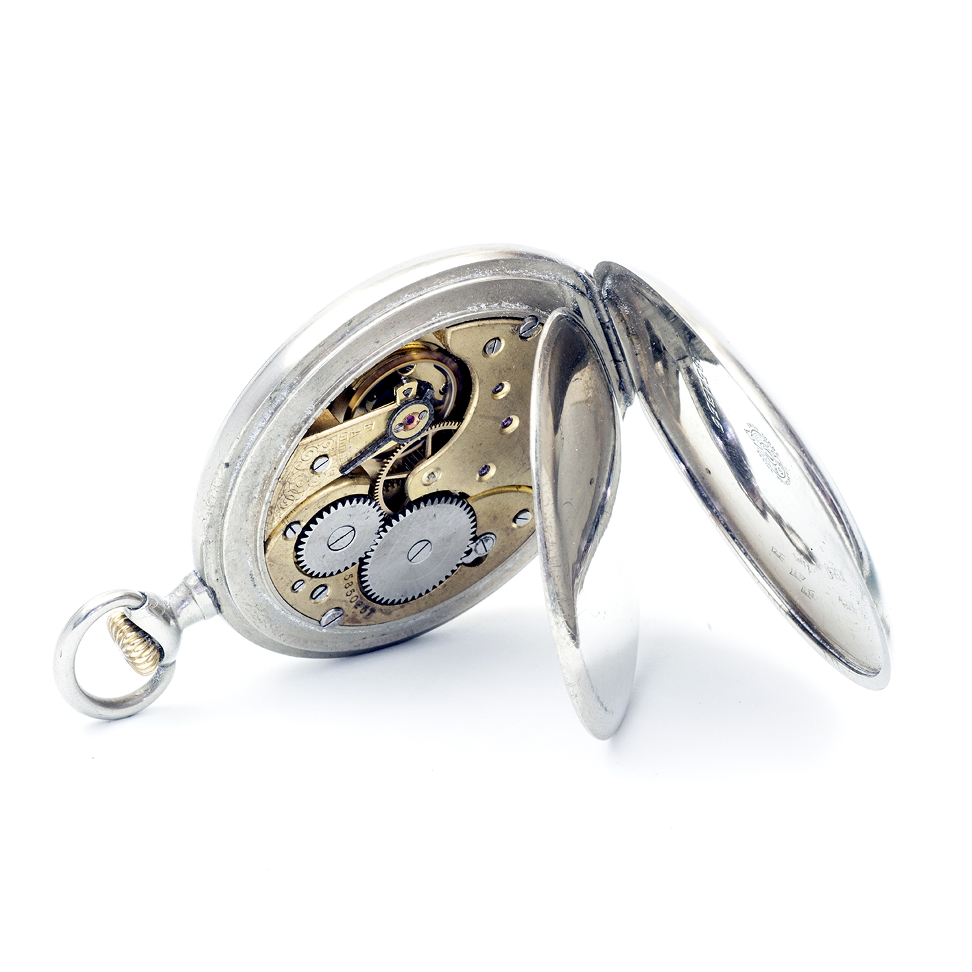 OMEGA. Reloj Erótico de Bolsillo. AUTOMATÓN. Lepine y Remontoir. Suiza, 1921. OMEGA. Reloj Erótico de Bolsillo. AUTOMATÓN. Lepine y Remontoir. Suiza, 1921.