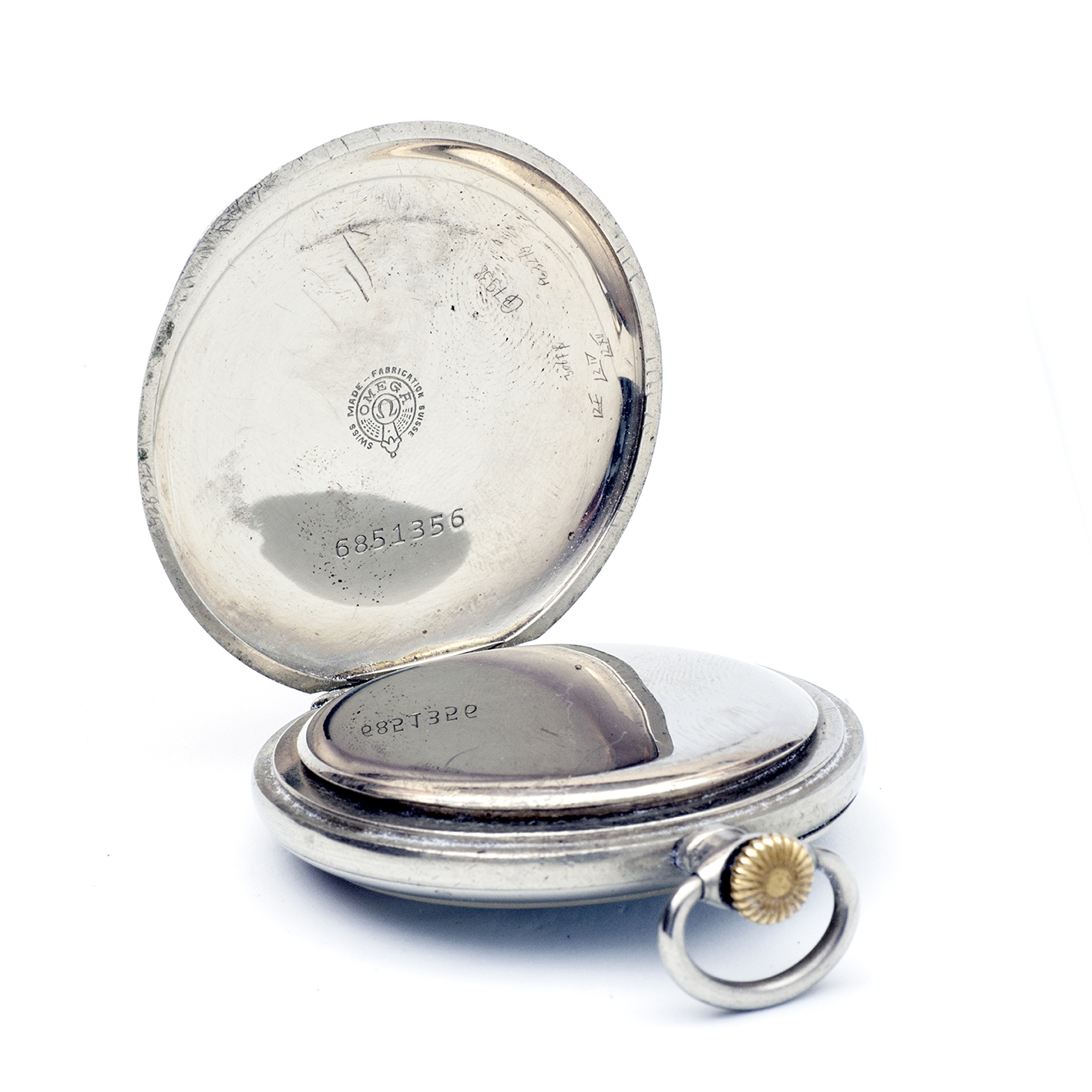 OMEGA. Reloj Erótico de Bolsillo. AUTOMATÓN. Lepine y Remontoir. Suiza, 1921. OMEGA. Reloj Erótico de Bolsillo. AUTOMATÓN. Lepine y Remontoir. Suiza, 1921.