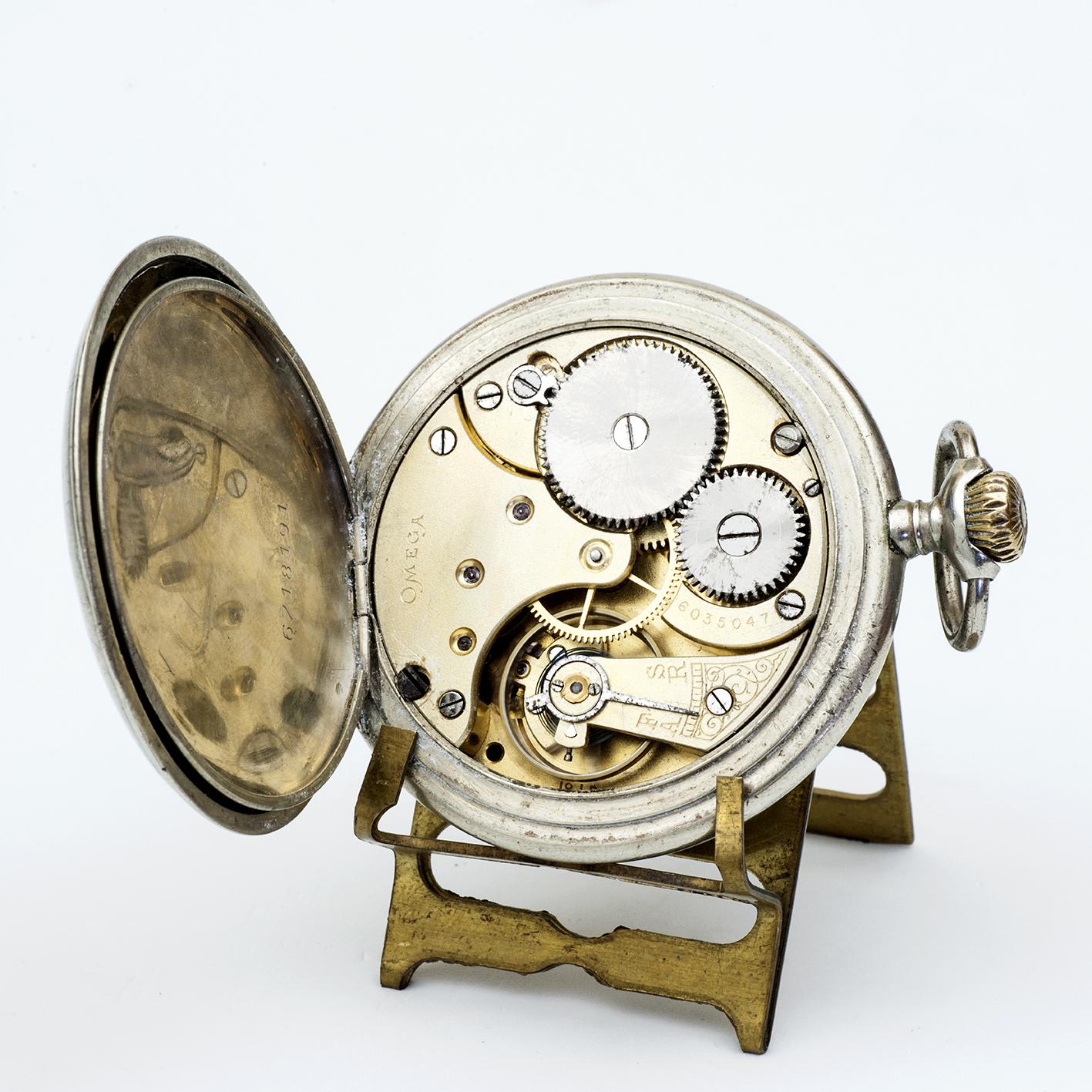 OMEGA. Reloj Erótico de Bolsillo. AUTOMATÓN. Lepine y Remontoir. Suiza, 1923. OMEGA. Reloj Erótico de Bolsillo. AUTOMATÓN. Lepine y Remontoir. Suiza, 1923.