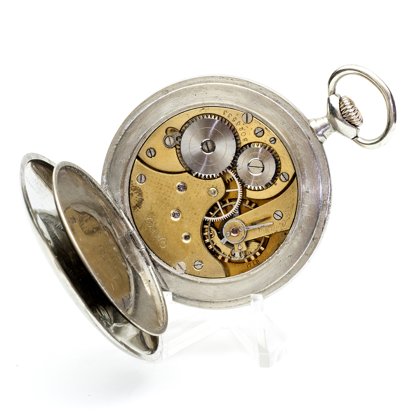 OMEGA. Reloj Erótico de Bolsillo. AUTOMATÓN. Lepine y Remontoir. Suiza, 1923. OMEGA. Reloj Erótico de Bolsillo. AUTOMATÓN. Lepine y Remontoir. Suiza, 1923.