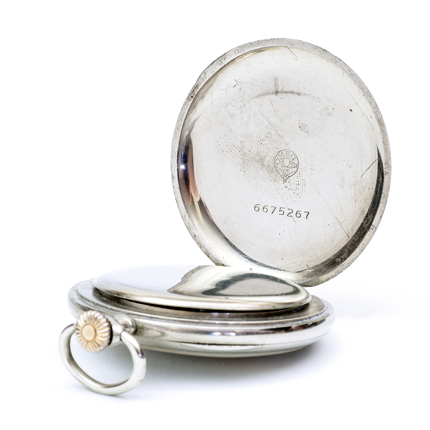 OMEGA. Reloj Erótico de Bolsillo. AUTOMATÓN. Lepine y Remontoir. Suiza, 1923. OMEGA. Reloj Erótico de Bolsillo. AUTOMATÓN. Lepine y Remontoir. Suiza, 1923.