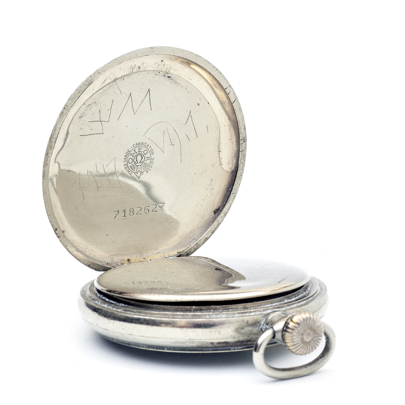 OMEGA. Reloj Erótico de Bolsillo. AUTOMATÓN. Lepine y Remontoir. Suiza, 1924. OMEGA. Reloj Erótico de Bolsillo. AUTOMATÓN. Lepine y Remontoir. Suiza, 1924.