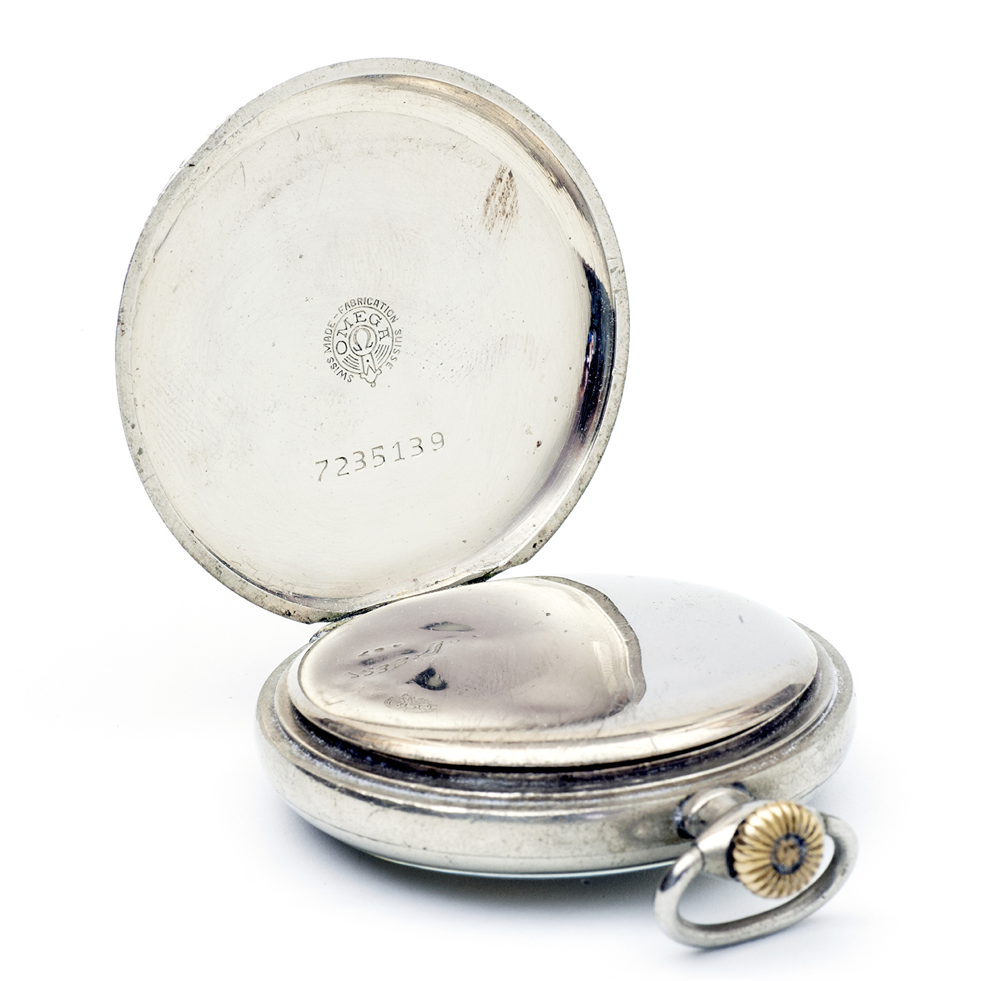 OMEGA. Reloj Erótico de Bolsillo. AUTOMATÓN. Lepine y Remontoir. Suiza, 1925. OMEGA. Reloj Erótico de Bolsillo. AUTOMATÓN. Lepine y Remontoir. Suiza, 1925.