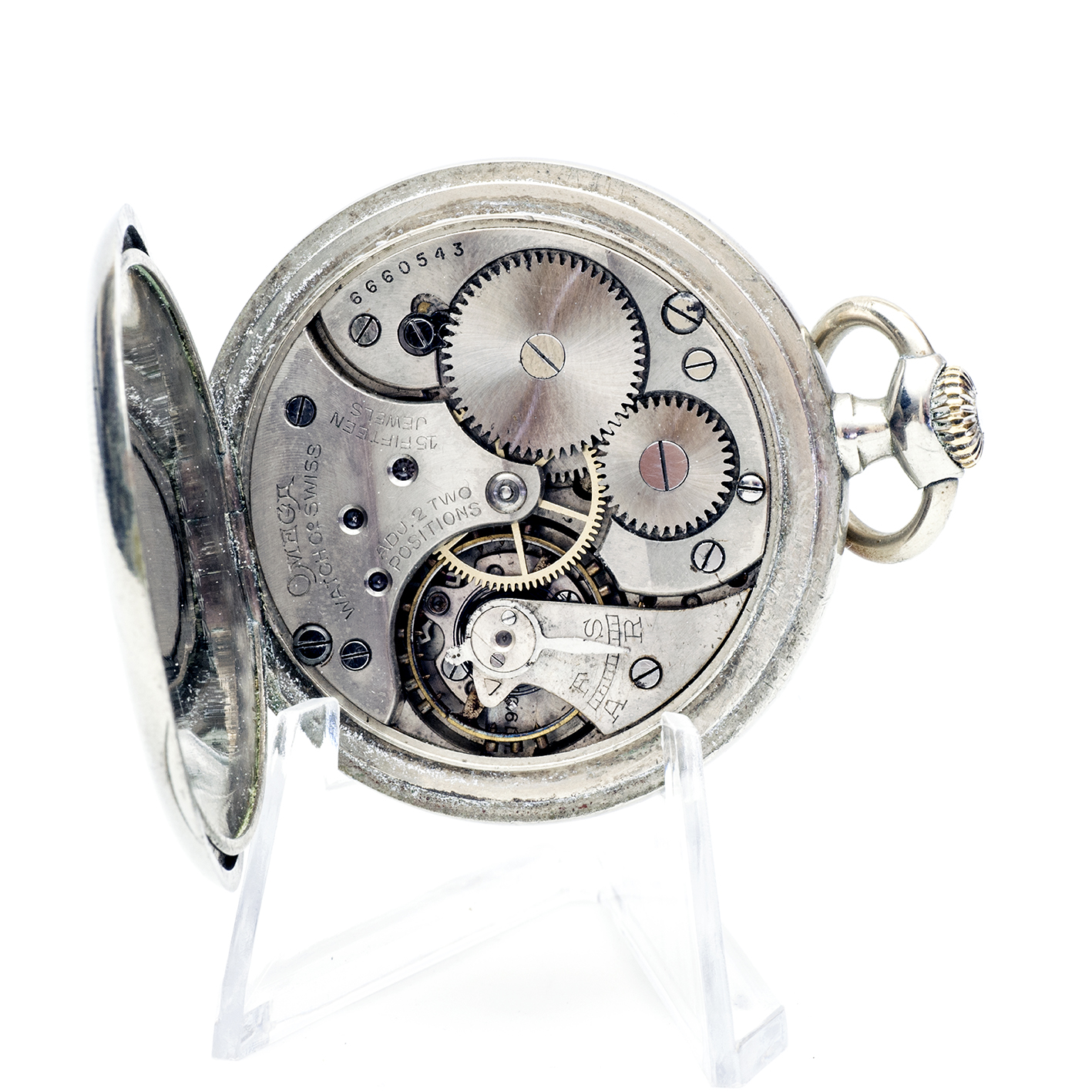 OMEGA. Reloj Erótico de Bolsillo. AUTOMATÓN. Lepine y Remontoir. Suiza, 1927. OMEGA. Reloj Erótico de Bolsillo. AUTOMATÓN. Lepine y Remontoir. Suiza, 1927.