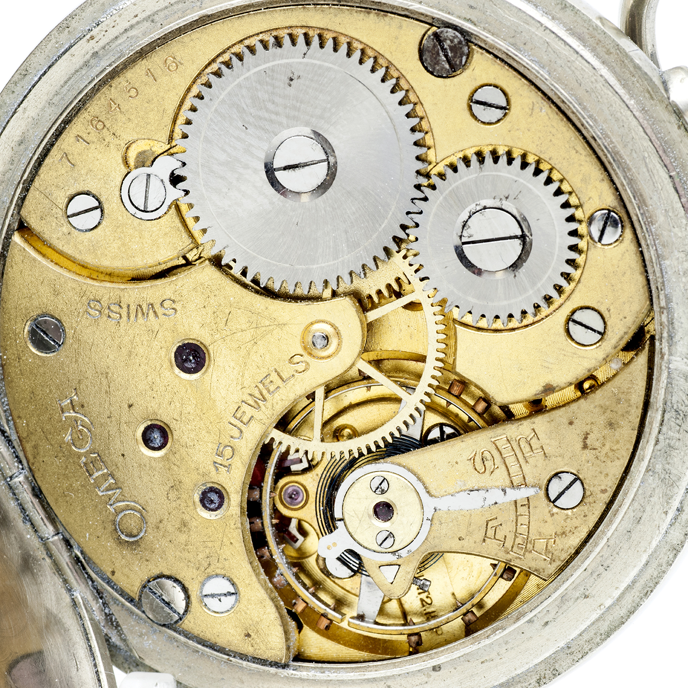 OMEGA. Reloj Erótico de Bolsillo. AUTOMATÓN. Lepine y Remontoir. Suiza, 1930. OMEGA. Reloj Erótico de Bolsillo. AUTOMATÓN. Lepine y Remontoir. Suiza, 1930.