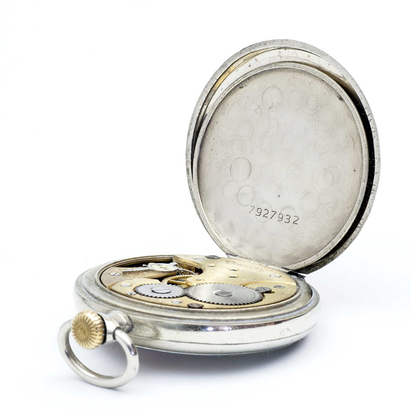 OMEGA. Reloj Erótico de Bolsillo. AUTOMATÓN. Lepine y Remontoir. Suiza, 1930. OMEGA. Reloj Erótico de Bolsillo. AUTOMATÓN. Lepine y Remontoir. Suiza, 1930.
