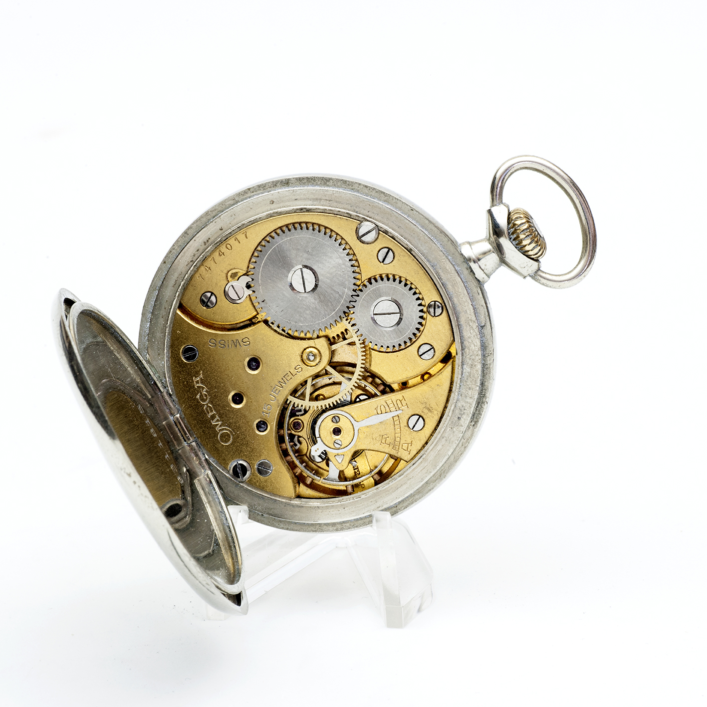 OMEGA. Reloj Erótico de Bolsillo. AUTOMATÓN. Lepine y Remontoir. Suiza, 1931. OMEGA. Reloj Erótico de Bolsillo. AUTOMATÓN. Lepine y Remontoir. Suiza, 1931.