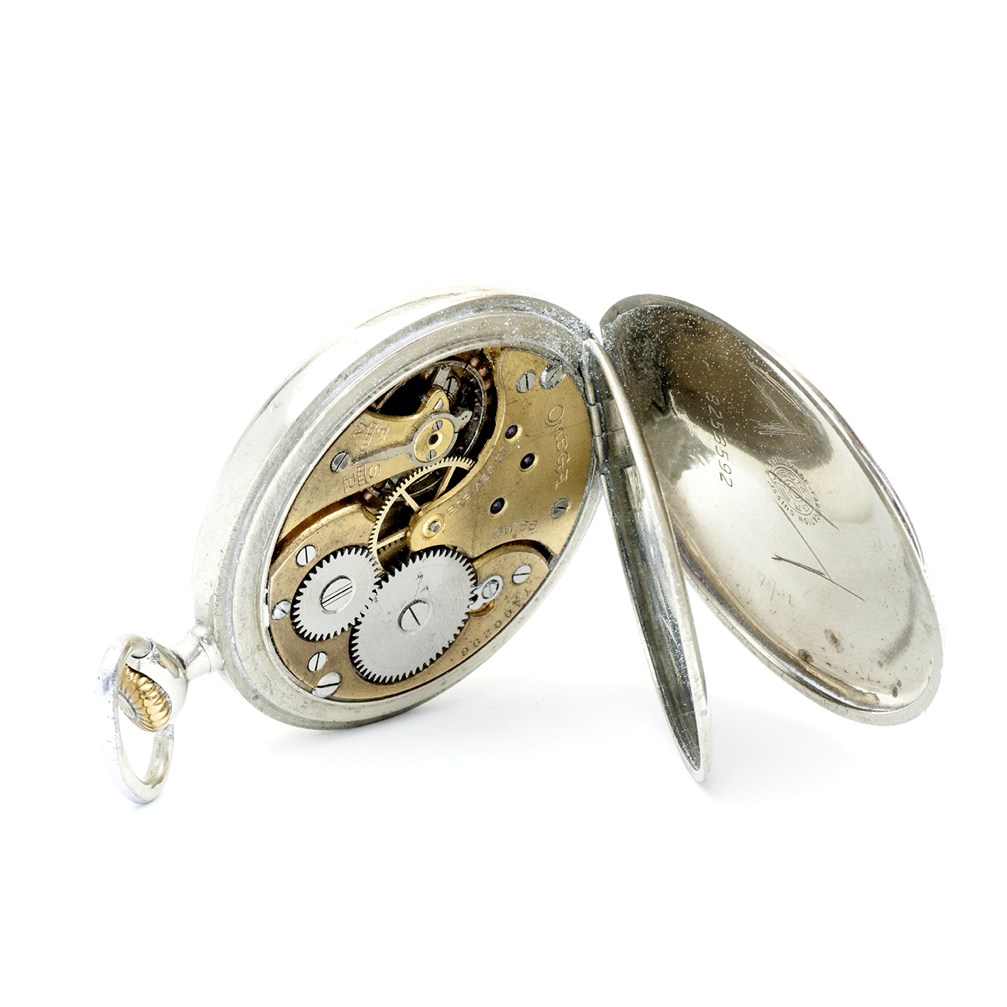 OMEGA. Reloj Erótico de Bolsillo. AUTOMATÓN. Lepine y Remontoir. Suiza, 1931. OMEGA. Reloj Erótico de Bolsillo. AUTOMATÓN. Lepine y Remontoir. Suiza, 1931.