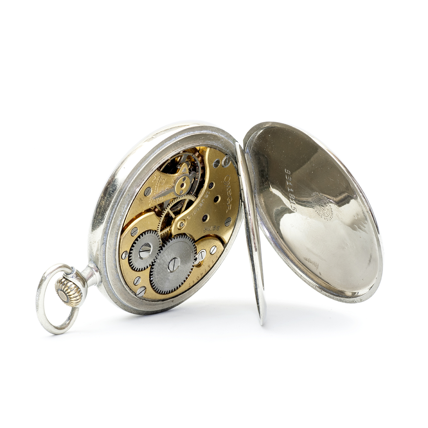 OMEGA. Reloj Erótico de Bolsillo. AUTOMATÓN. Lepine y Remontoir. Suiza, 1931. OMEGA. Reloj Erótico de Bolsillo. AUTOMATÓN. Lepine y Remontoir. Suiza, 1931.