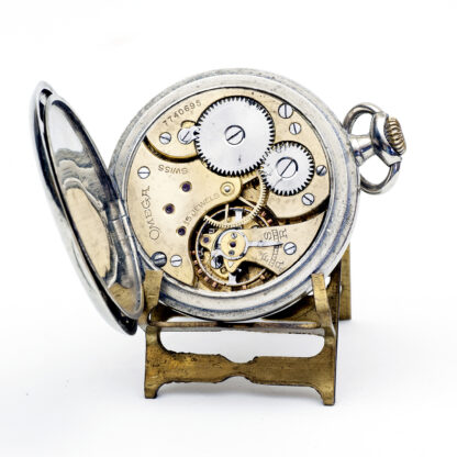 OMEGA. Reloj Erótico de Bolsillo. AUTOMATÓN. Lepine y Remontoir. Suiza, 1933.