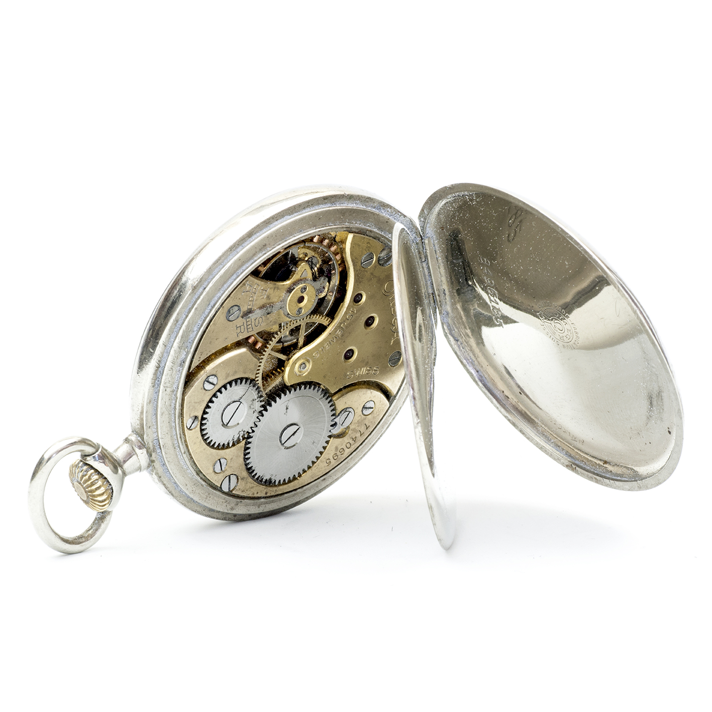 OMEGA. Reloj Erótico de Bolsillo. AUTOMATÓN. Lepine y Remontoir. Suiza, 1933. OMEGA. Reloj Erótico de Bolsillo. AUTOMATÓN. Lepine y Remontoir. Suiza, 1933.