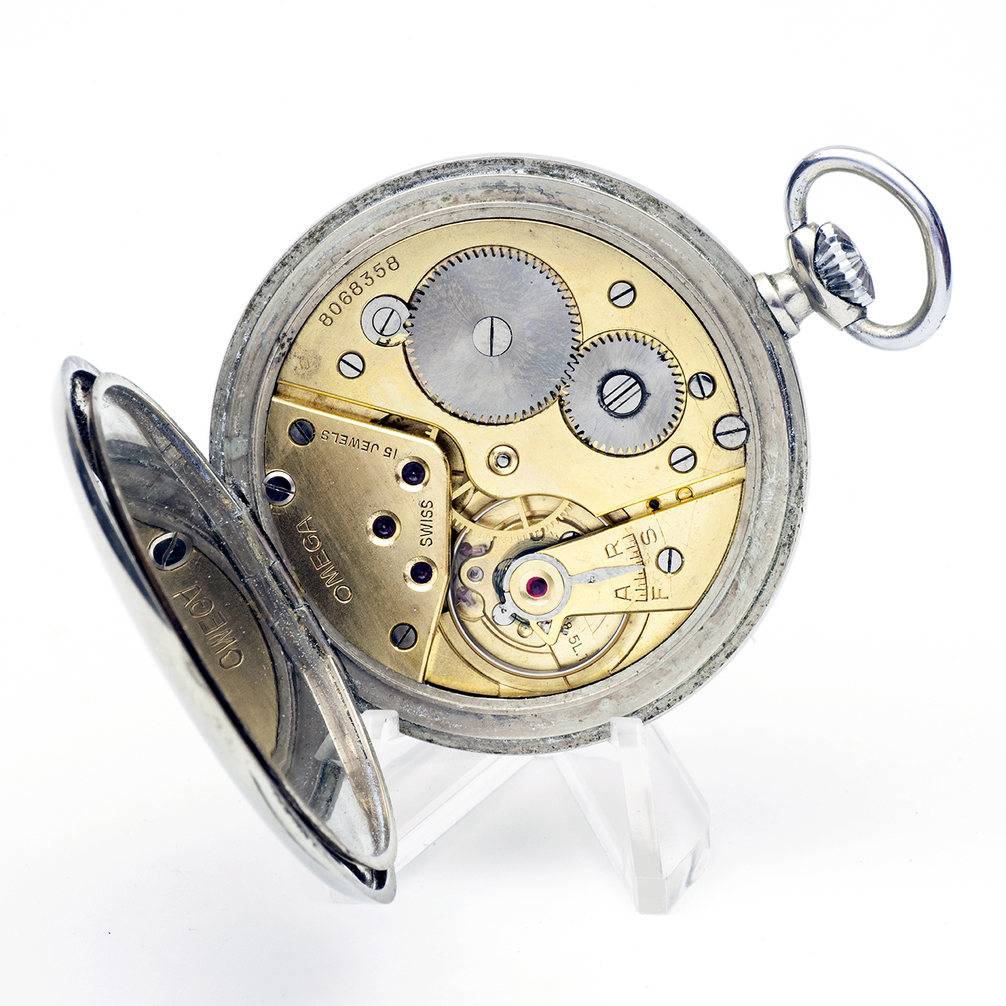 OMEGA. Reloj Erótico de Bolsillo. AUTOMATÓN. Lepine y Remontoir. Suiza, 1935. OMEGA. Reloj Erótico de Bolsillo. AUTOMATÓN. Lepine y Remontoir. Suiza, 1935.
