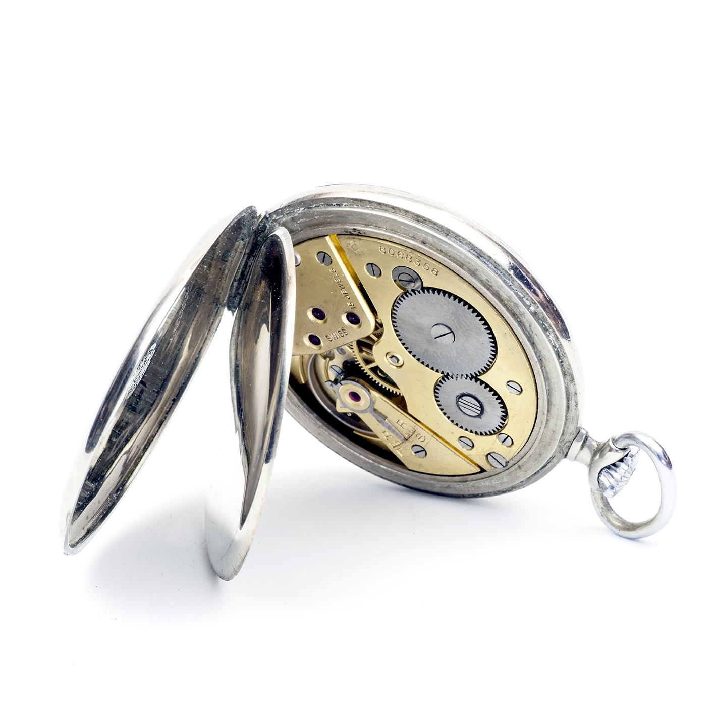 OMEGA. Reloj Erótico de Bolsillo. AUTOMATÓN. Lepine y Remontoir. Suiza, 1935. OMEGA. Reloj Erótico de Bolsillo. AUTOMATÓN. Lepine y Remontoir. Suiza, 1935.
