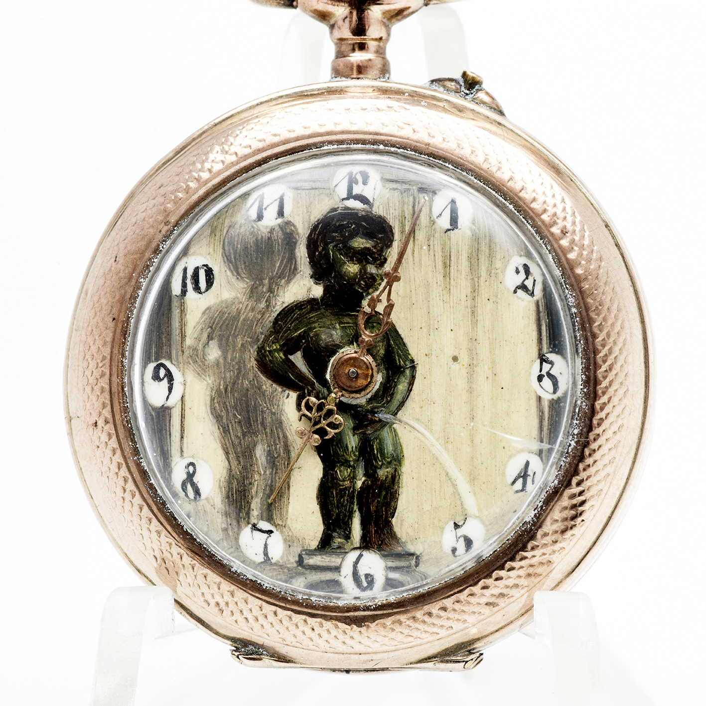 Reloj de colgar lepine y remontoir. Oro 18k. Suiza, ca. 1900. Reloj de colgar lepine y remontoir. Oro 18k. Suiza, ca. 1900.