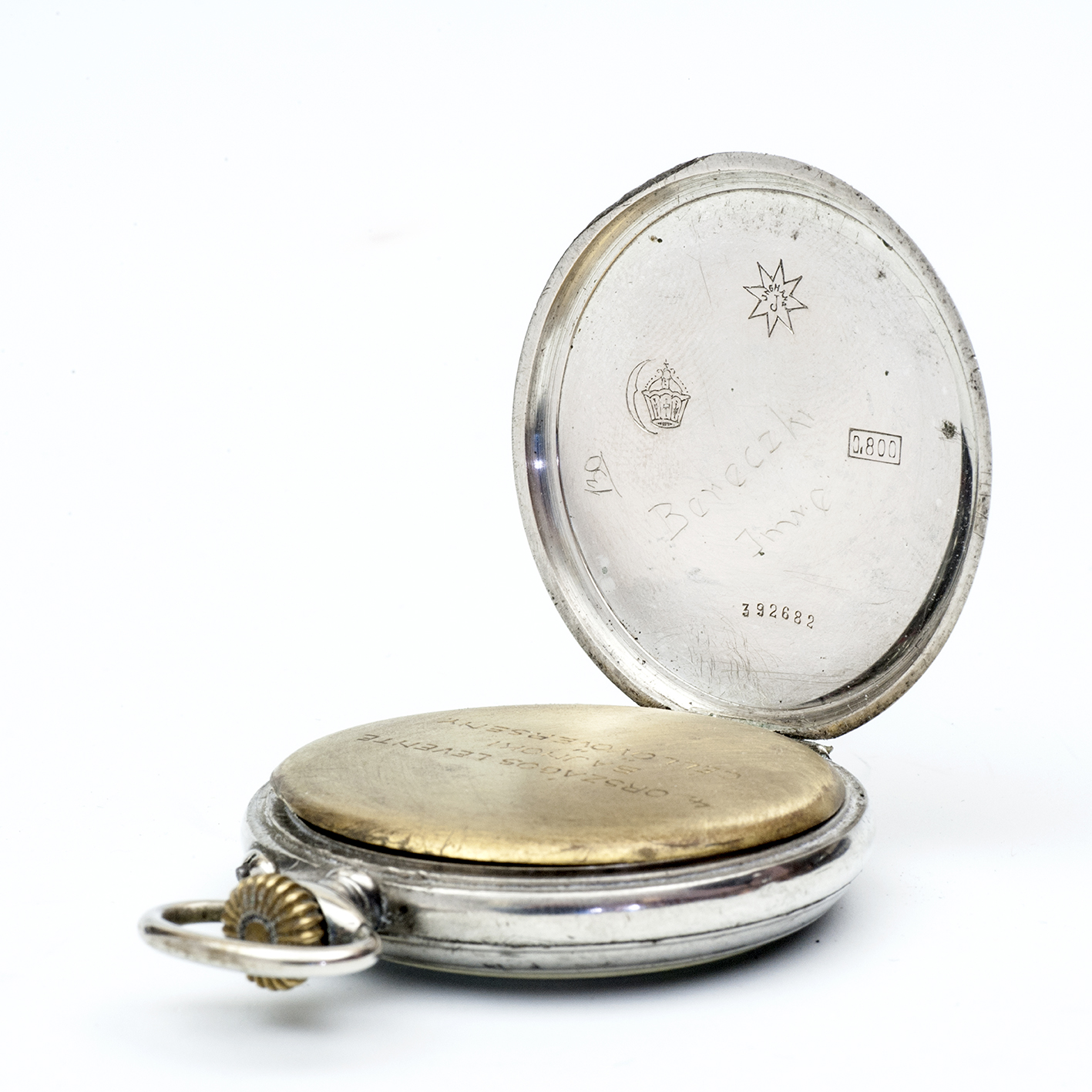 ASTRA (Gebrüder Junghans AG). Reloj erótico de bolsillo. AUTOMATÓN. Lepine y Remontoir. Plata. Alemania, ca. 1926 ASTRA (Gebrüder Junghans AG). Reloj erótico de bolsillo. AUTOMATÓN. Lepine y Remontoir. Plata. Alemania, ca. 1926