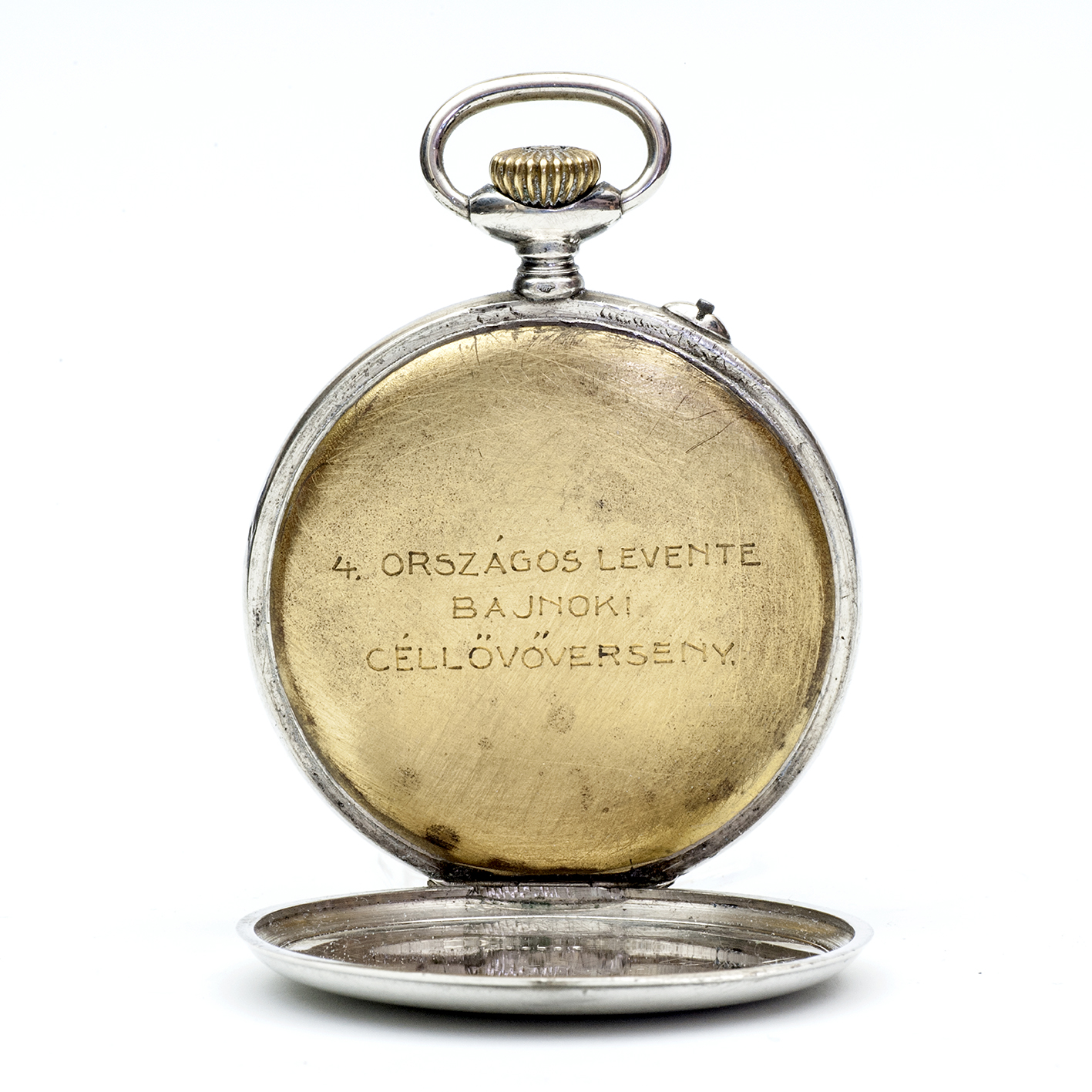 ASTRA (Gebrüder Junghans AG). Reloj erótico de bolsillo. AUTOMATÓN. Lepine y Remontoir. Plata. Alemania, ca. 1926 ASTRA (Gebrüder Junghans AG). Reloj erótico de bolsillo. AUTOMATÓN. Lepine y Remontoir. Plata. Alemania, ca. 1926