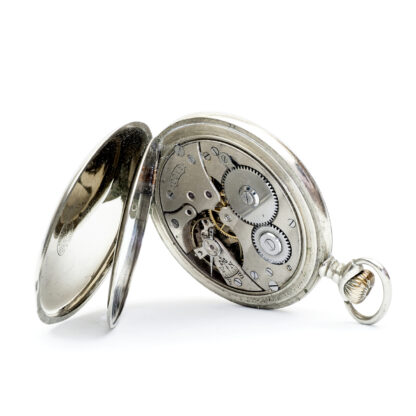 DOXA. Reloj erótico de bolsillo, lepine y remontoir. Automatón. Ca. 1906.
