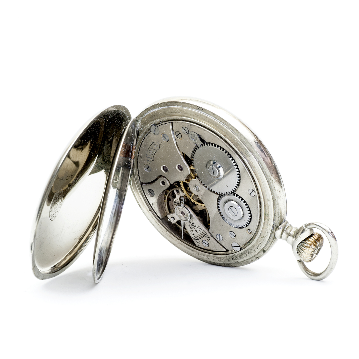 DOXA. Reloj erótico de bolsillo, lepine y remontoir. Automatón. Ca. 1906. DOXA. Reloj erótico de bolsillo, lepine y remontoir. Automatón. Ca. 1906.