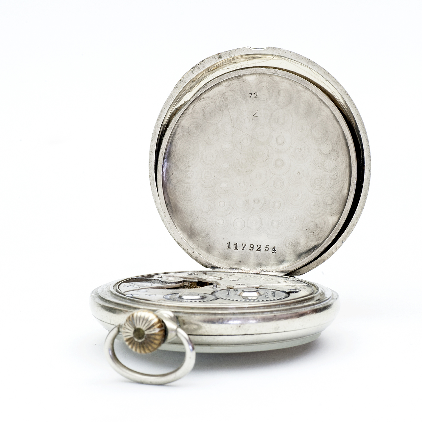 DOXA. Reloj erótico de bolsillo, lepine y remontoir. Automatón. Ca. 1906. DOXA. Reloj erótico de bolsillo, lepine y remontoir. Automatón. Ca. 1906.